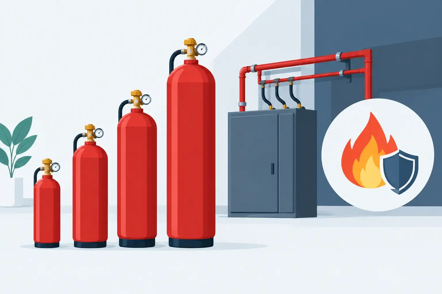 Gas Cylinder Sizing Guide for Fire Suppression