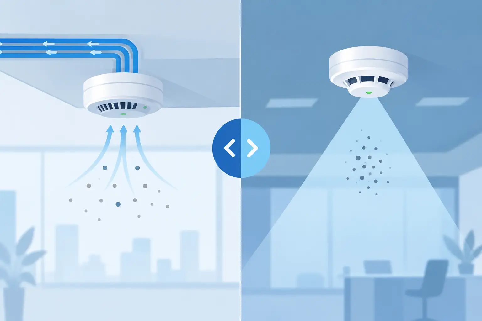 Aspirating Versus Point Detection Compared