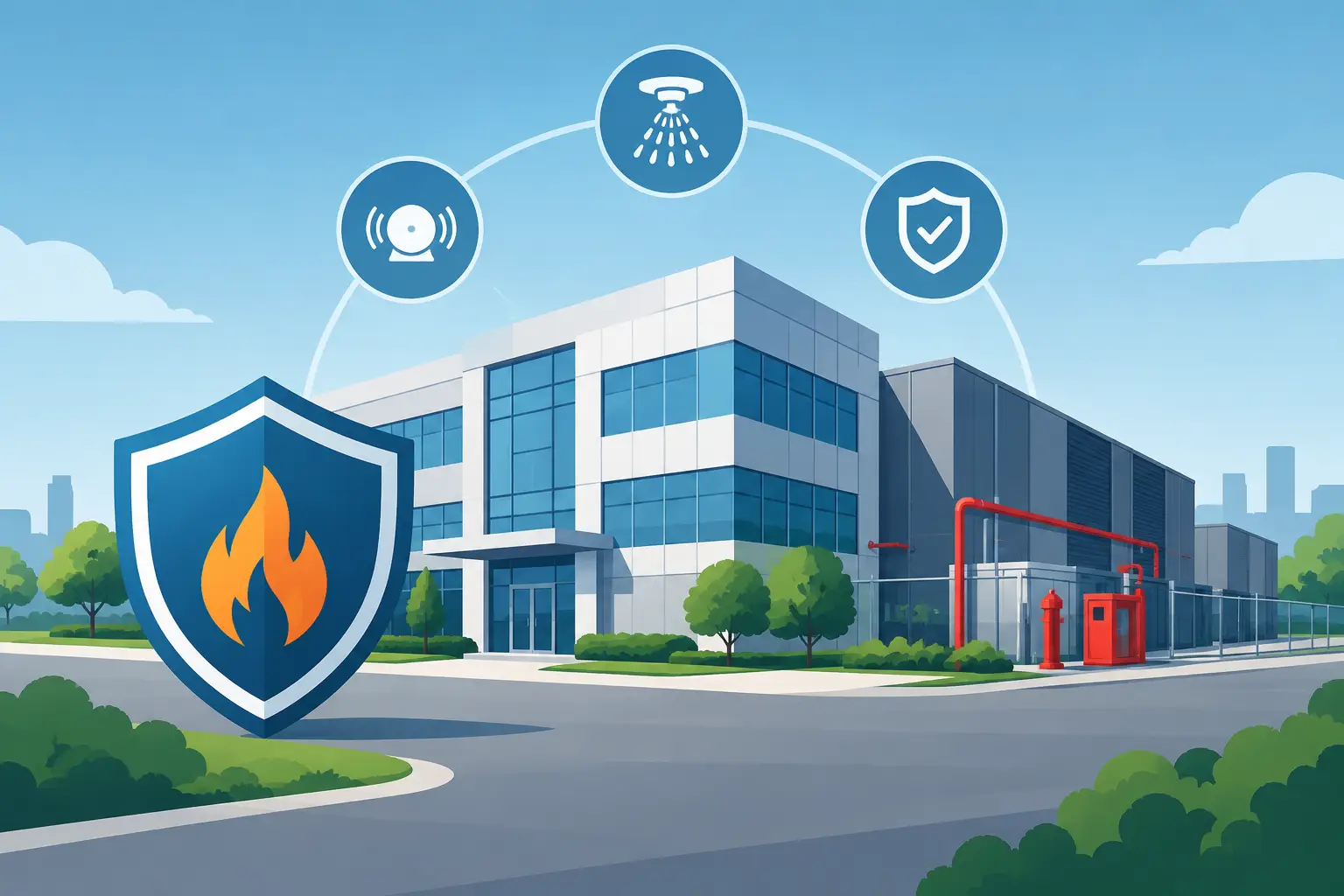 Fire Resilience for Critical Commercial Sites
