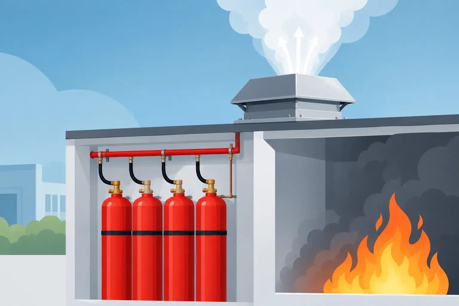 Overpressure Vents for Fire Suppression Explained