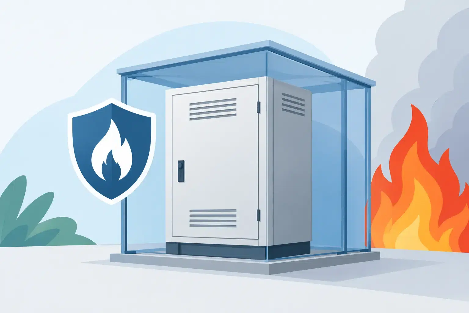 Protected Enclosure Design Guide for Fire Safety